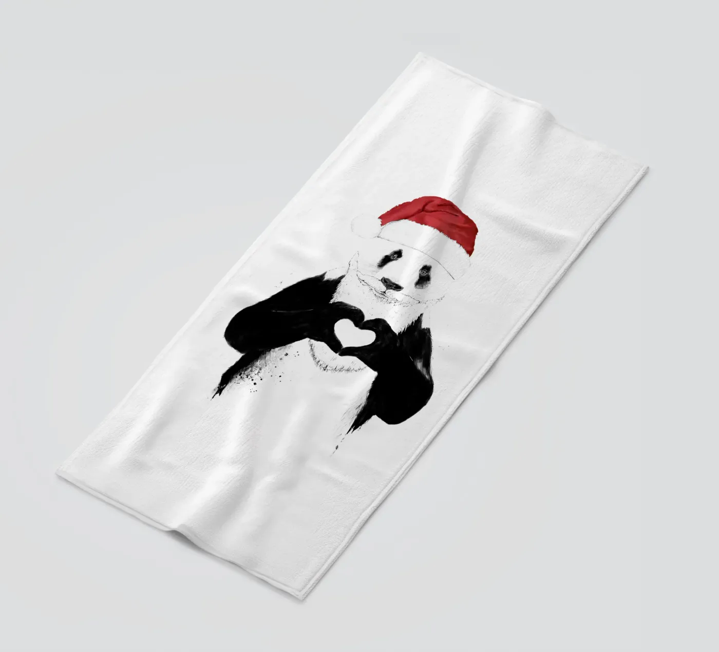 Santa Panda telo mare da Balazs Solti