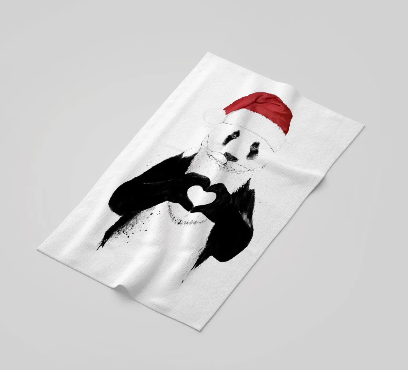 Santa Panda telo mare da Balazs Solti