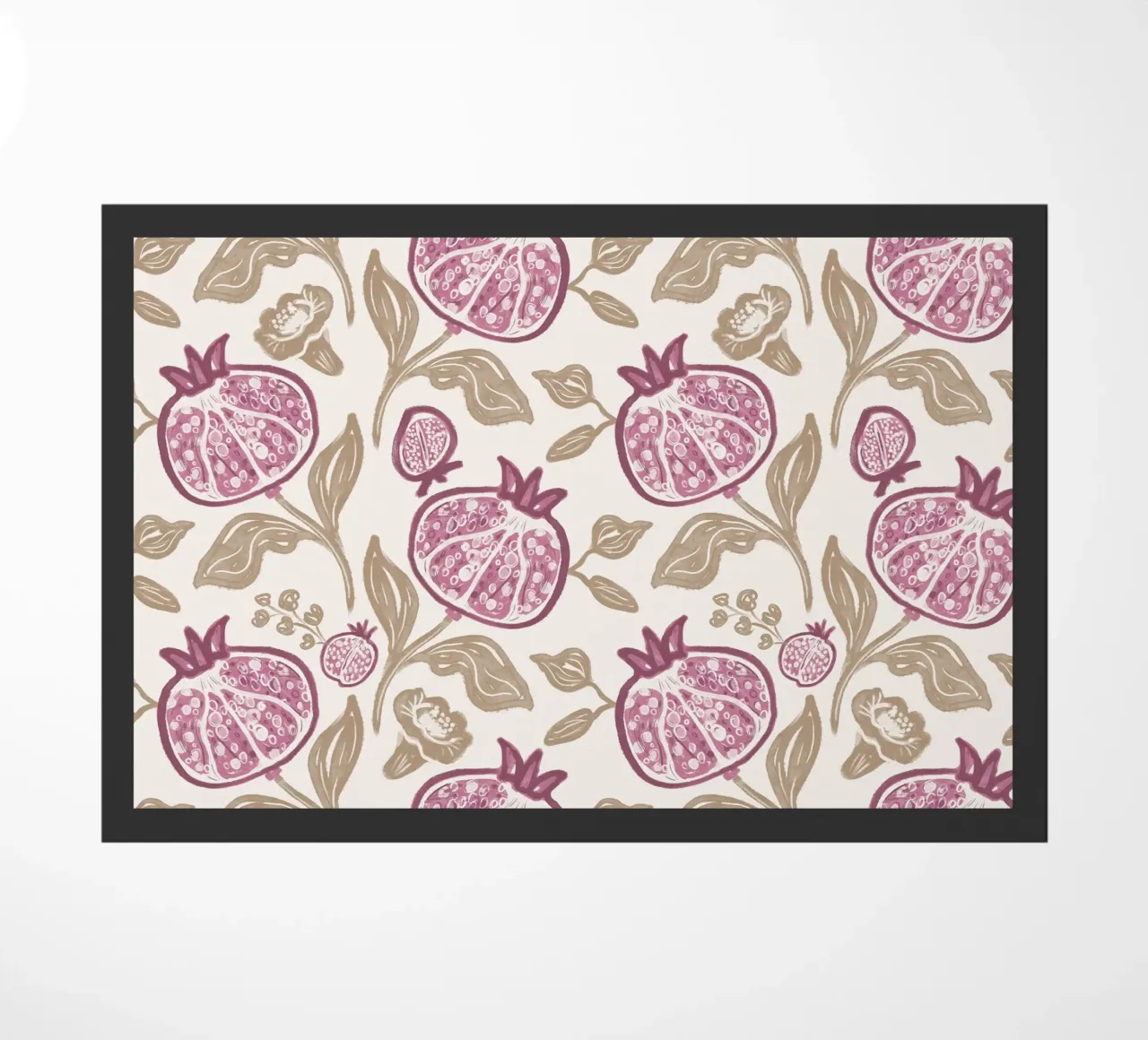 Pomegranates Pattern zerbino da anisillustration