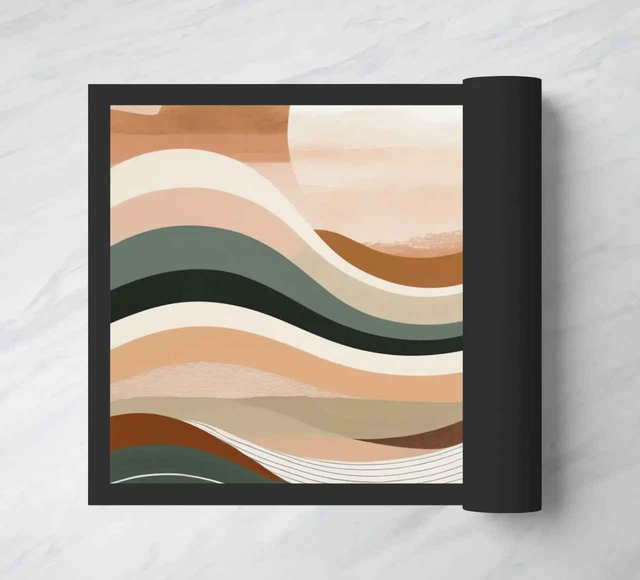 Orizzonti sereni al tramonto zerbino da Artistic-shop
