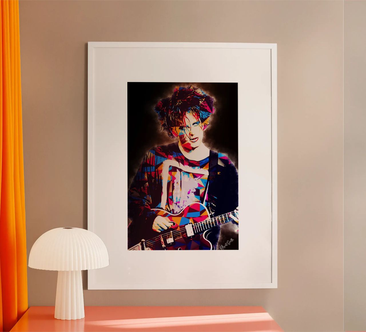 Jongens huilen niet poster van neonartroom