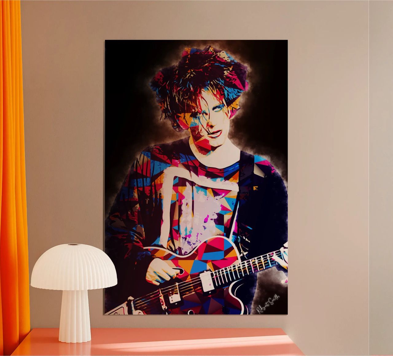 Jongens huilen niet poster van neonartroom