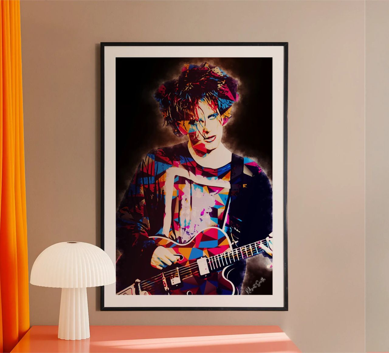 Jongens huilen niet poster van neonartroom