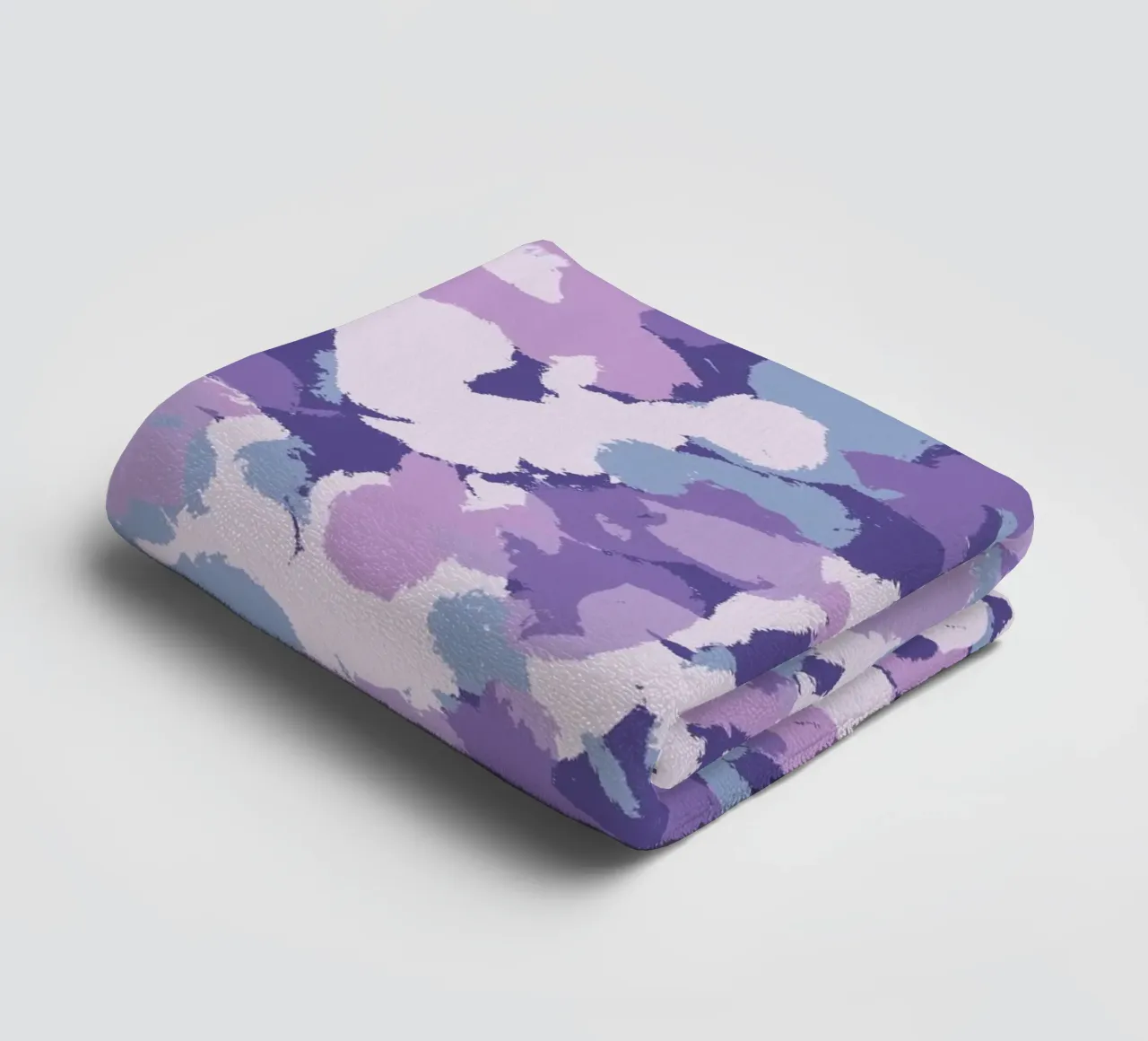 Purple Confetti Pattern asciugamano da bagno da anisillustration