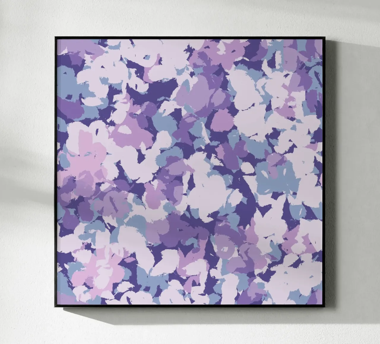 Purple Confetti Pattern plexiglass da anisillustration
