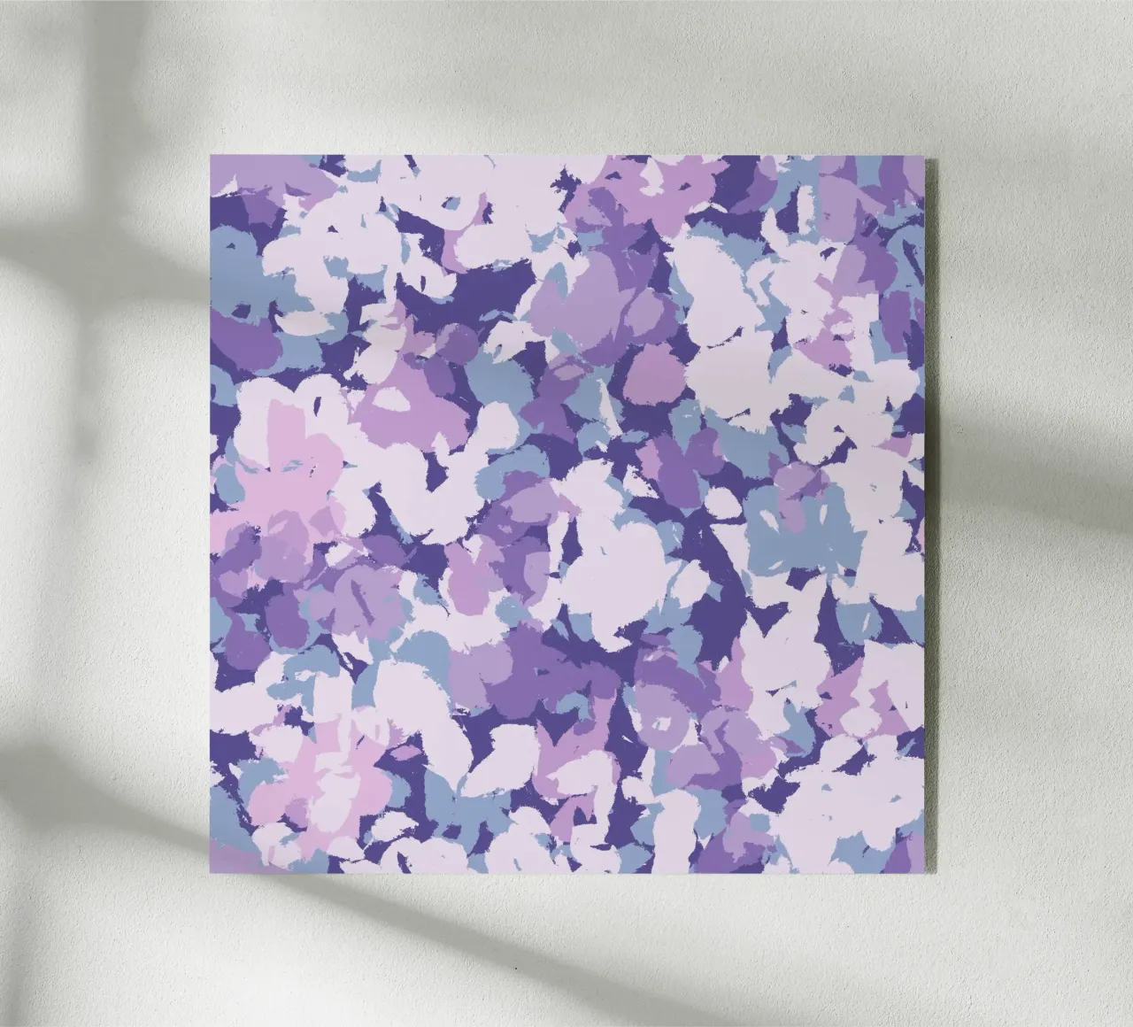 Purple Confetti Pattern plexiglass da anisillustration