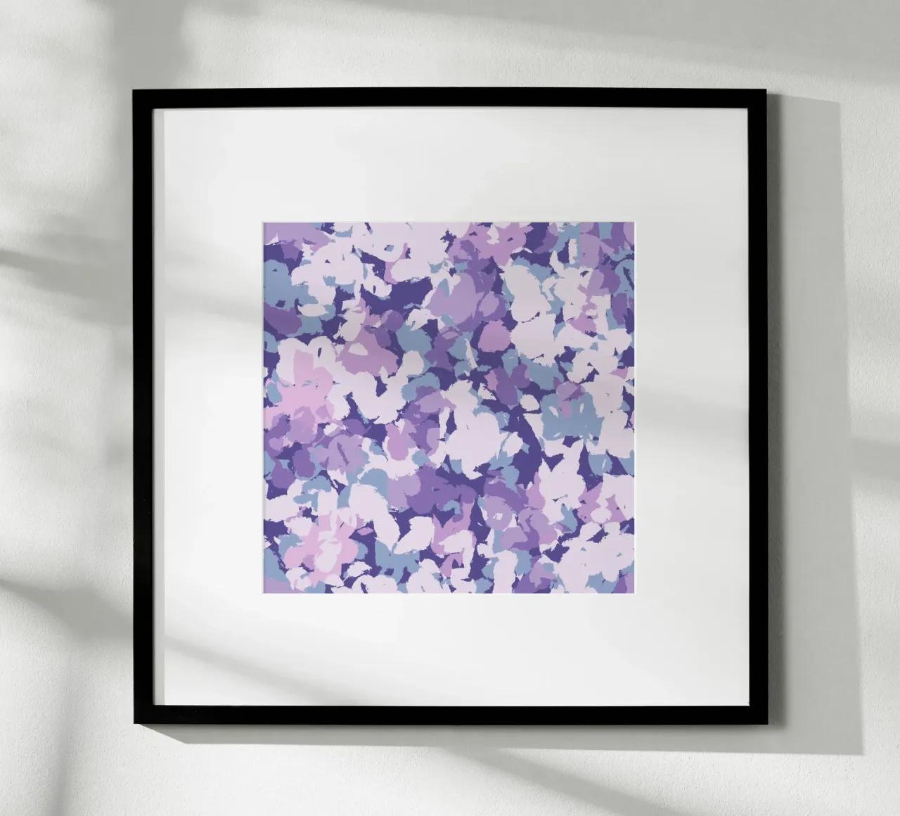 Purple Confetti Pattern poster da anisillustration