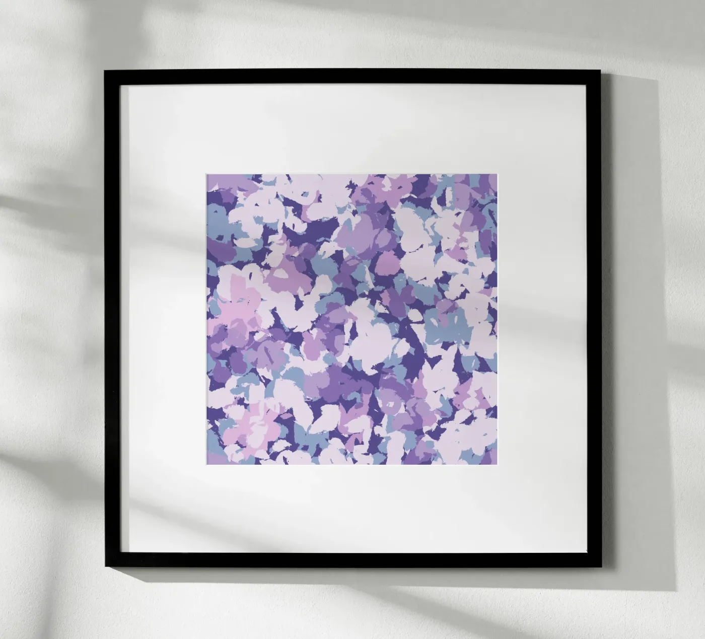 Purple Confetti Pattern poster de anisillustration