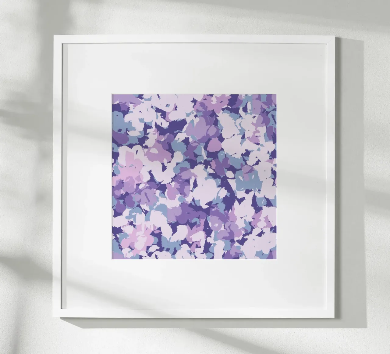 Purple Confetti Pattern poster da anisillustration