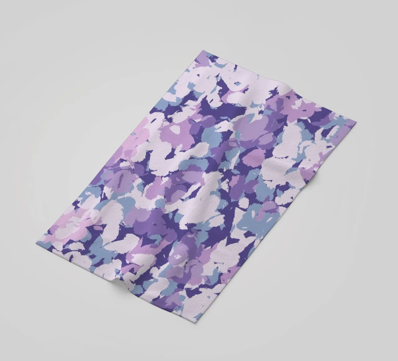Purple Confetti Pattern telo mare da anisillustration