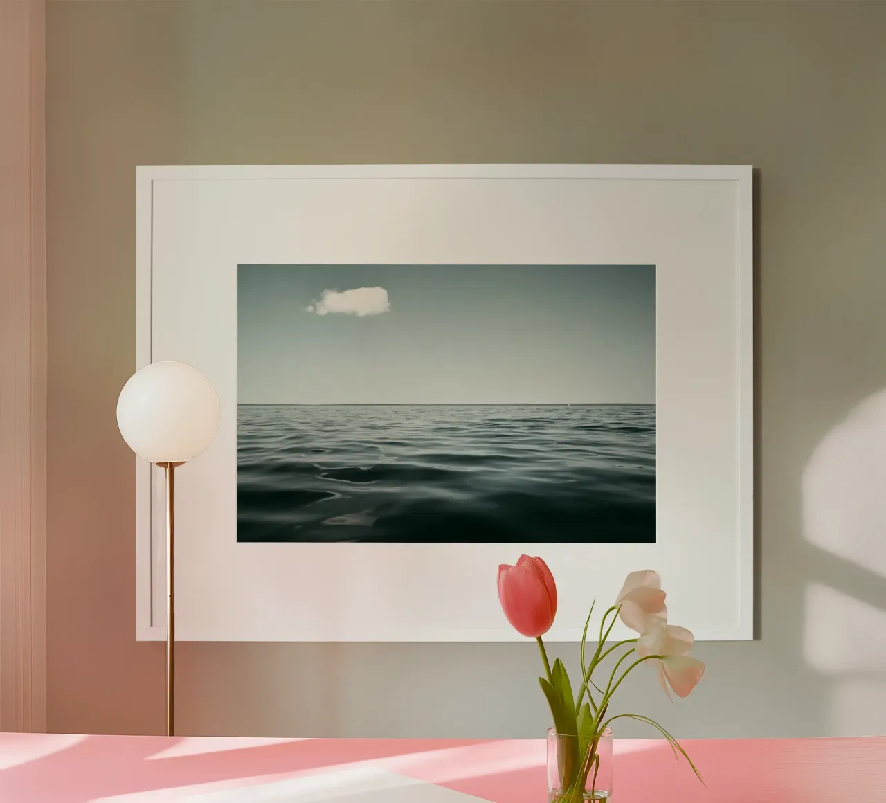 Müritz poster con telaio in legno da Amy & Kurt