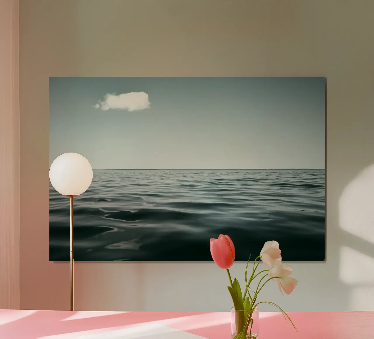 Müritz poster con telaio in legno da Amy & Kurt