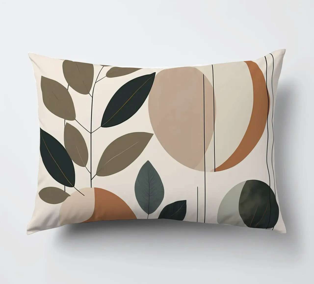 Abstracto Naturaleza Armonía cojín de Artistic-shop