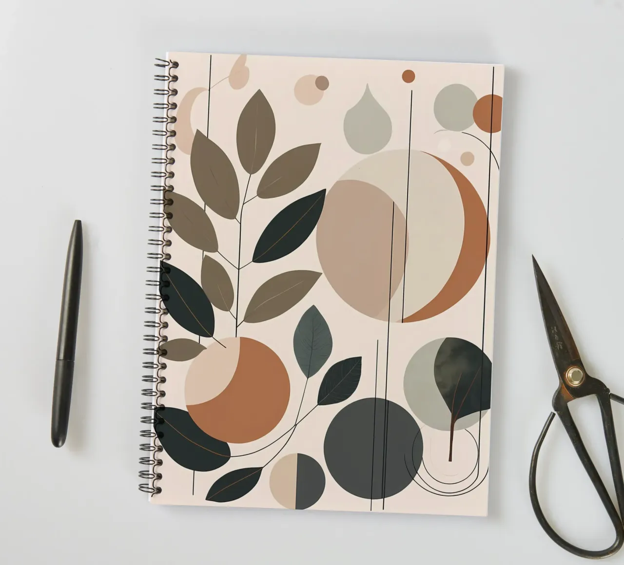 Abstracto Naturaleza Armonía cuaderno de espiral de Artistic-shop