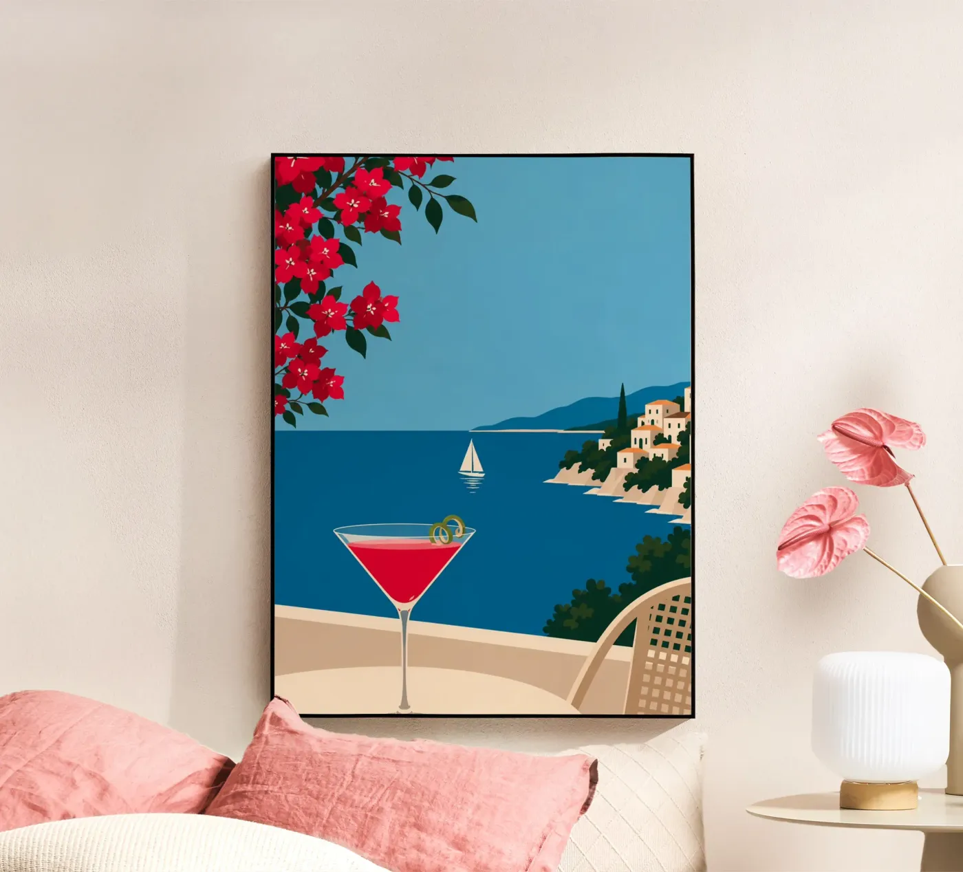 Cosmopolitan Acryl-Glas von Atelier L.