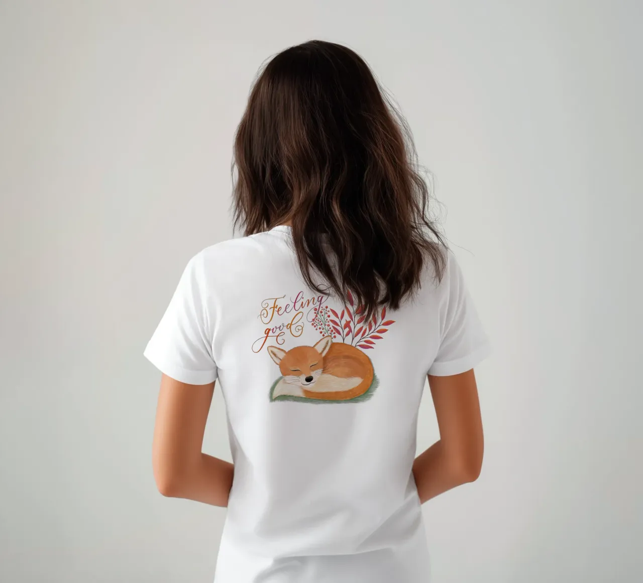 Fuchs: sentirsi bene. Umore autunnale e sogni d'oro t-shirt da CalliLetters