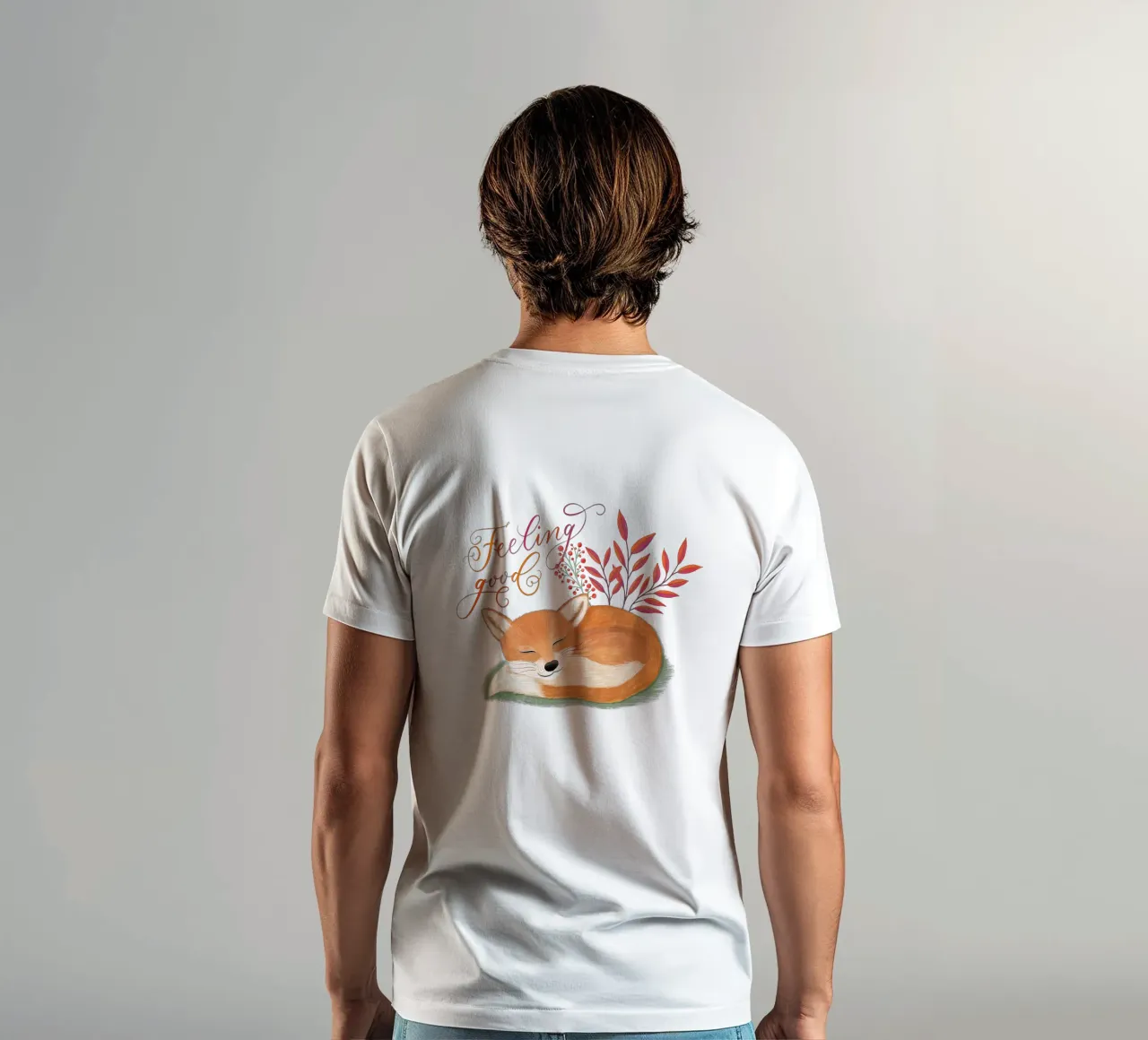 Fuchs: sentirsi bene. Umore autunnale e sogni d'oro t-shirt da CalliLetters