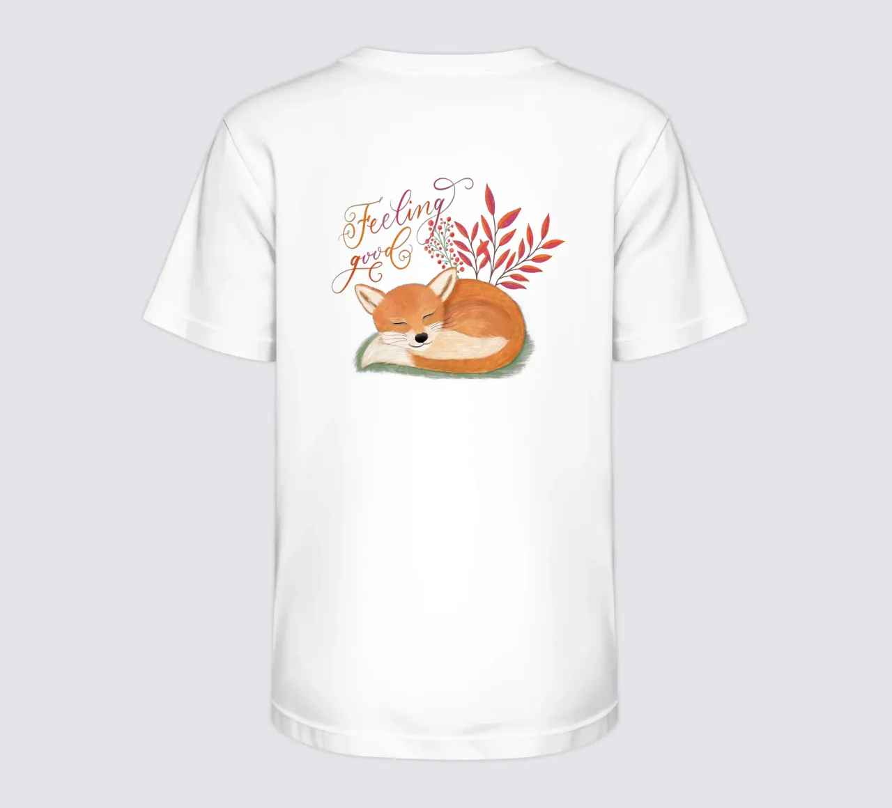 Fuchs: sentirsi bene. Umore autunnale e sogni d'oro t-shirt bambini da CalliLetters