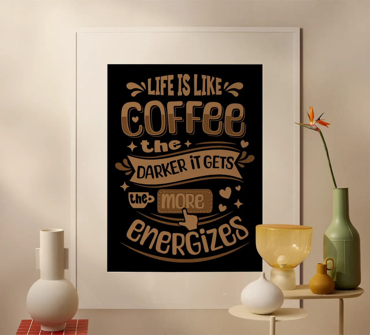 Life is like coffee hahnemühle by Gunawan Rb