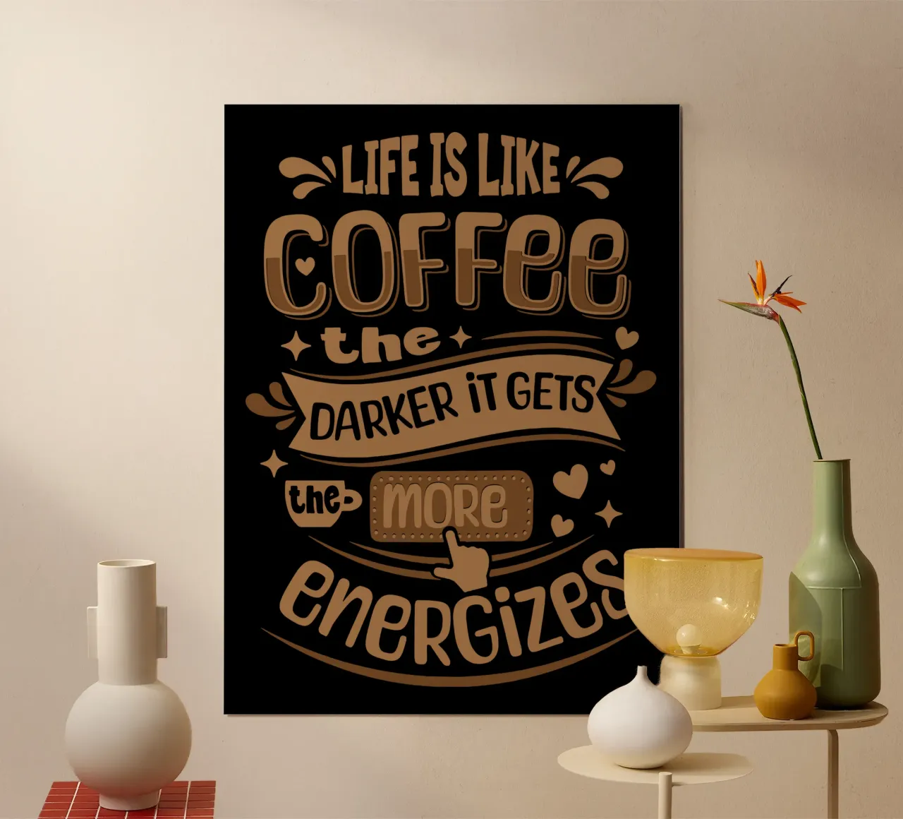 Life is like coffee hahnemühle by Gunawan Rb