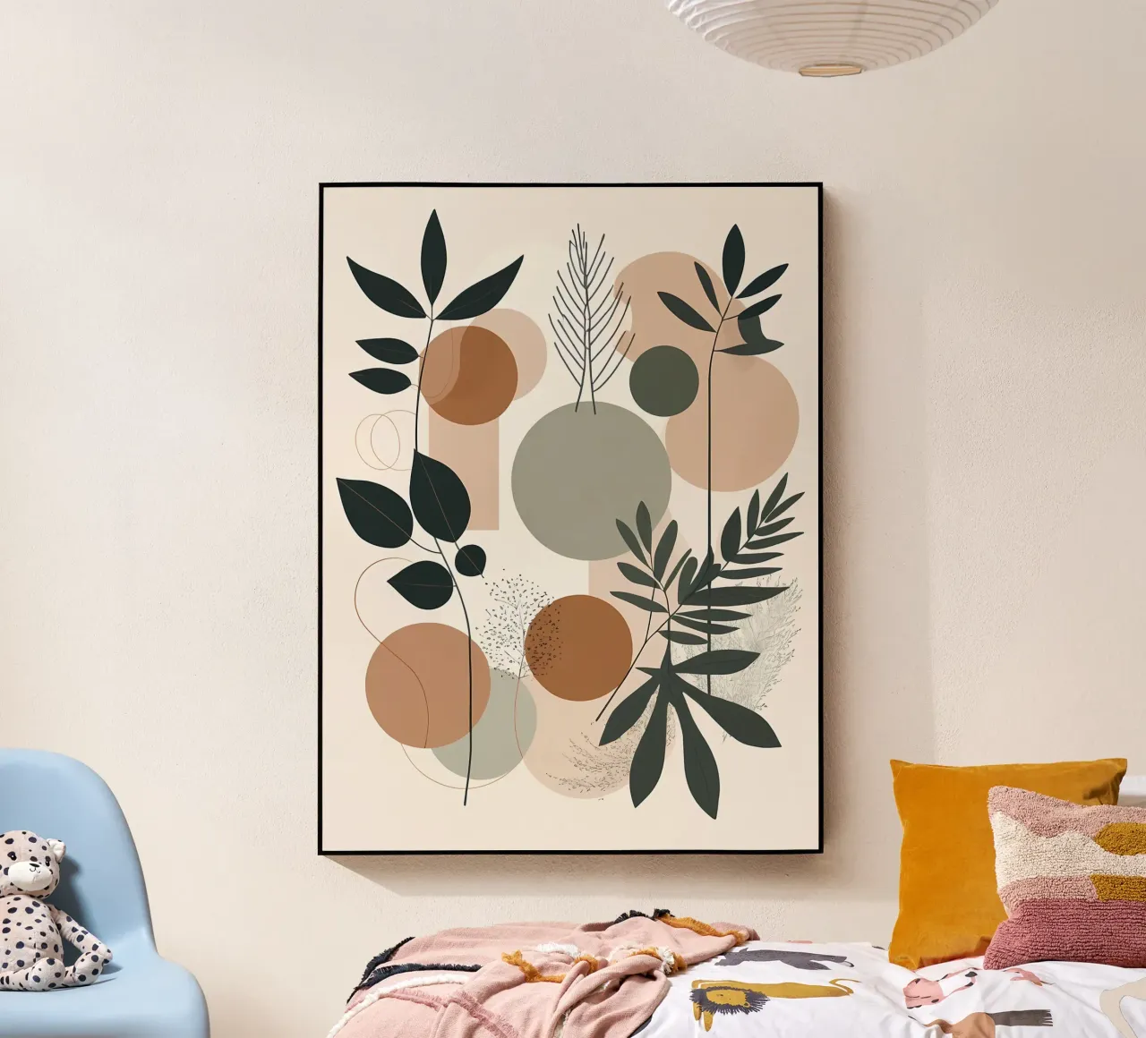 Abstract Botanical Harmony plexiglass da Artistic-shop