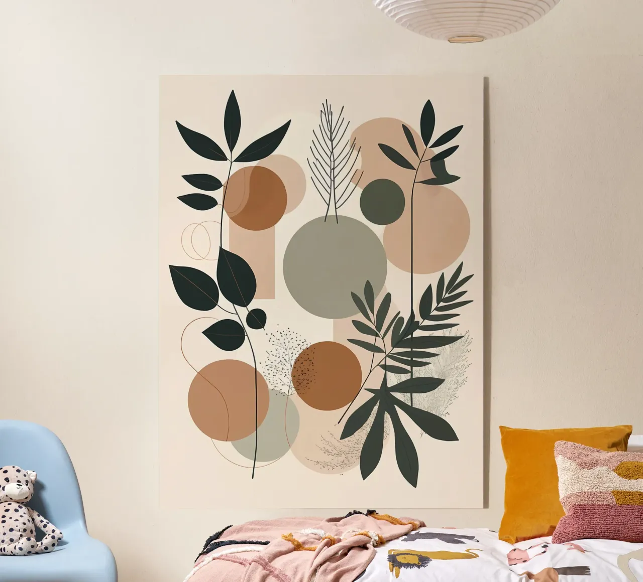 Abstract Botanical Harmony plexiglass da Artistic-shop