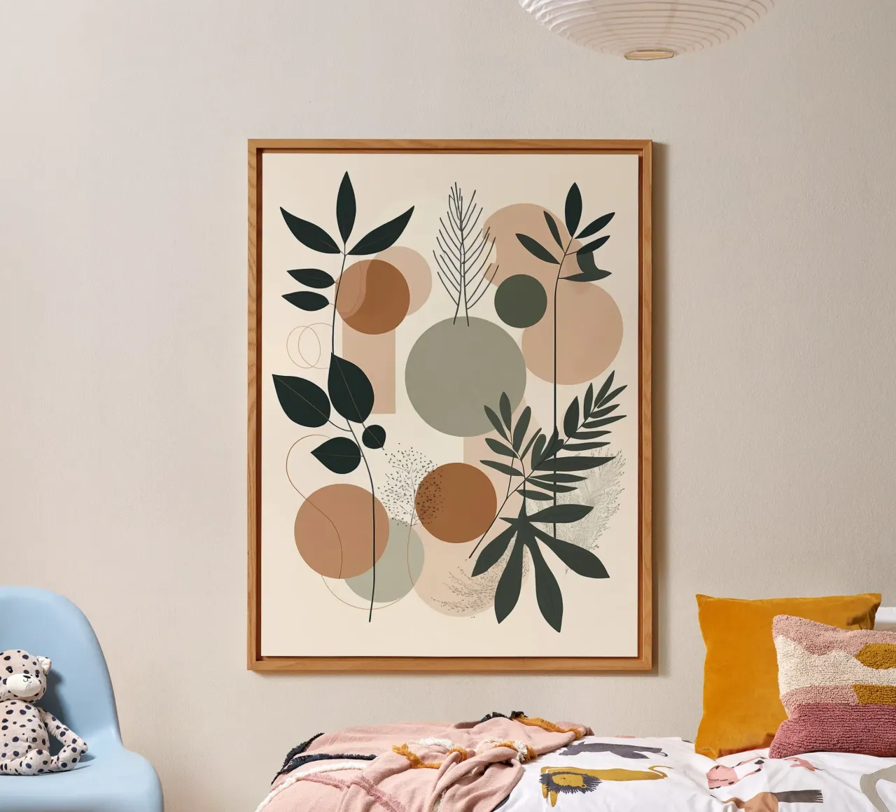 Abstract Botanical Harmony forex plate by Artistic-shop
