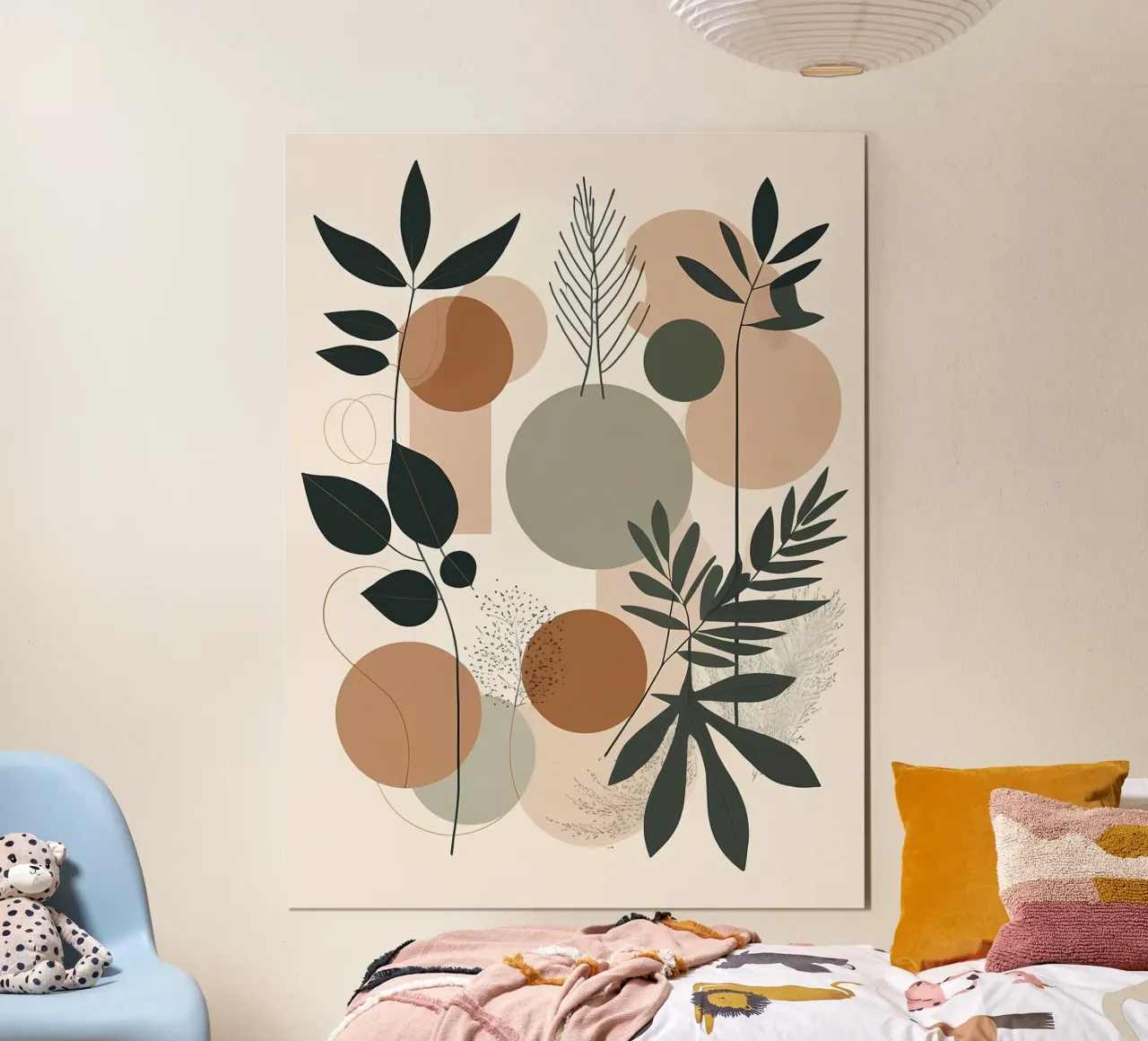 Abstract Botanical Harmony hahnemühle by Artistic-shop