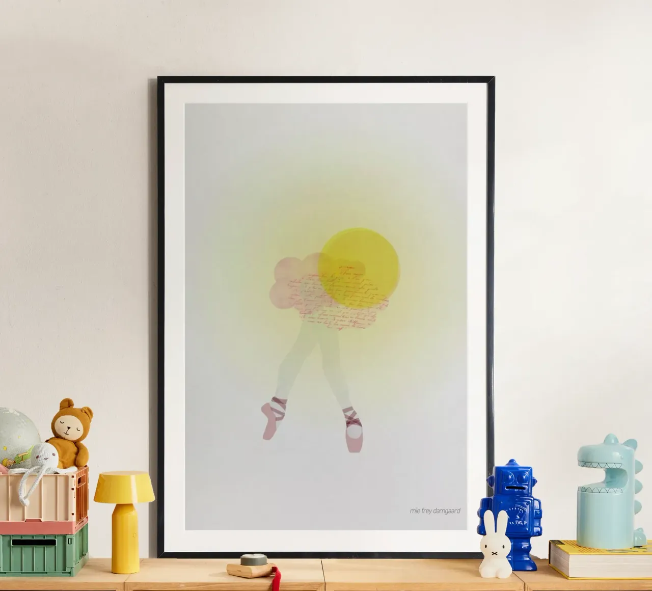 In Love hahnemühle by Mie Frey Damgaard