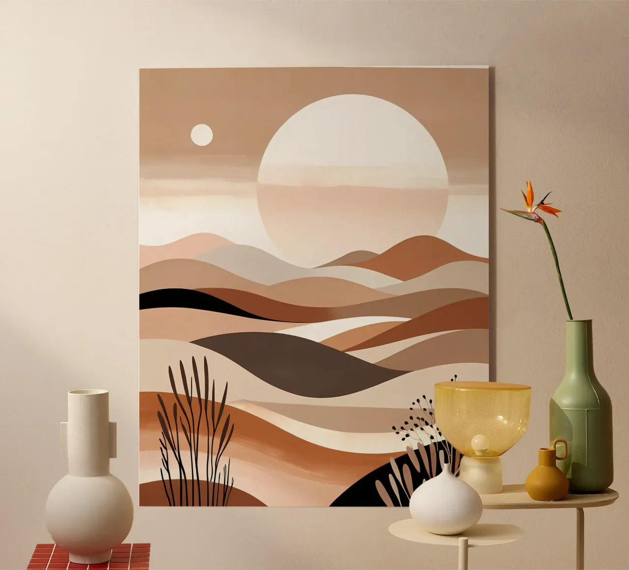 Harmonie van de woestijn acryl van Artistic-shop