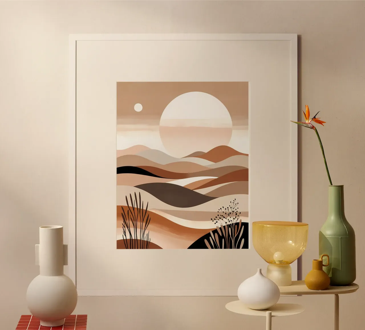 Armonia del deserto poster da Artistic-shop