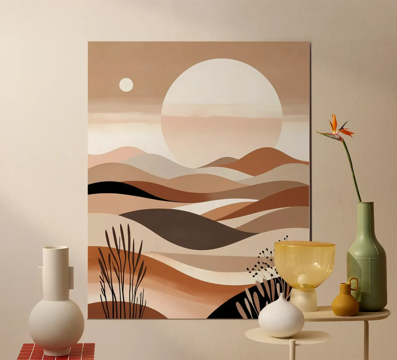 Armonia del deserto poster da Artistic-shop