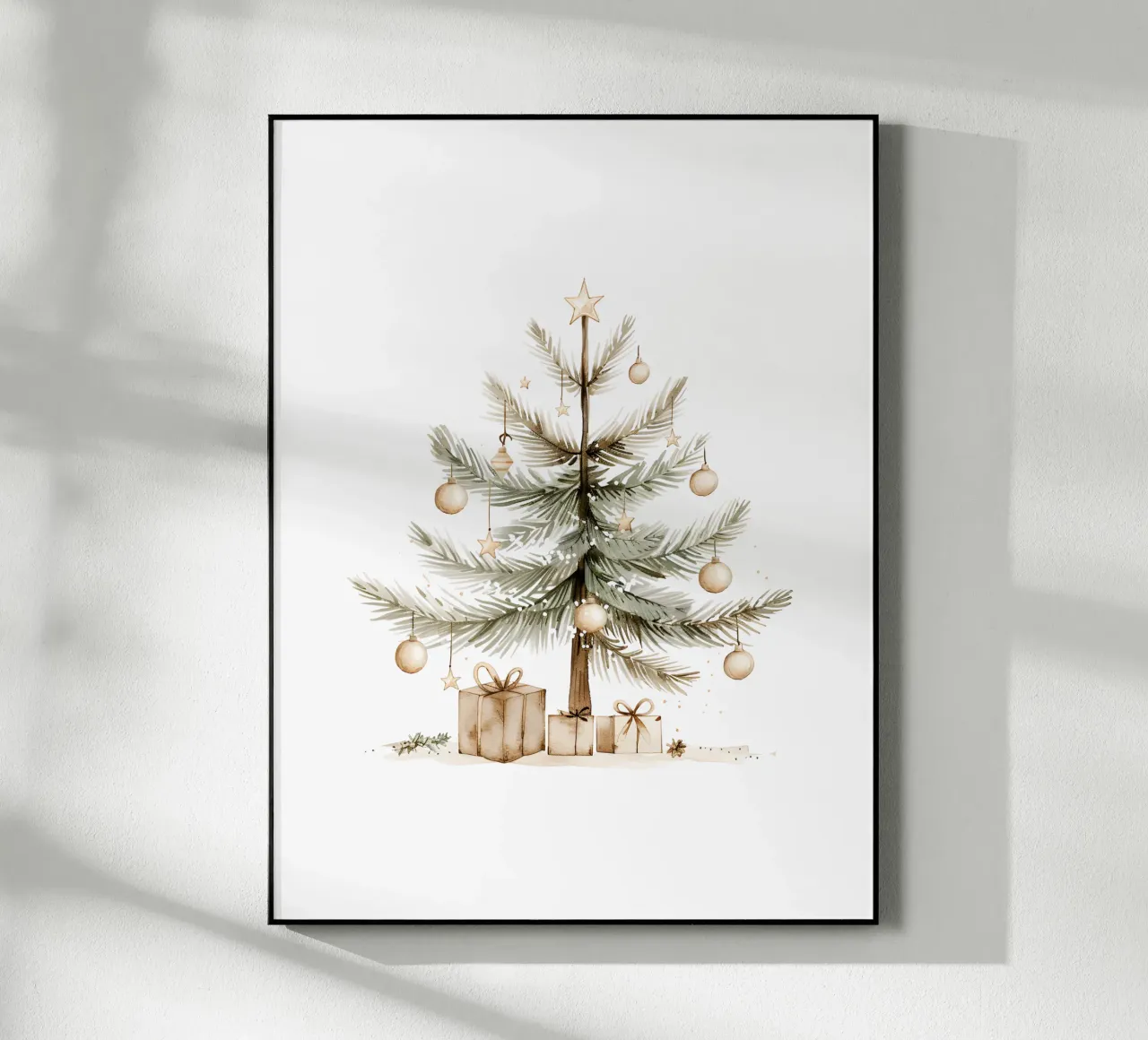 Weihnachtsbaum plexiglass da artographieHome