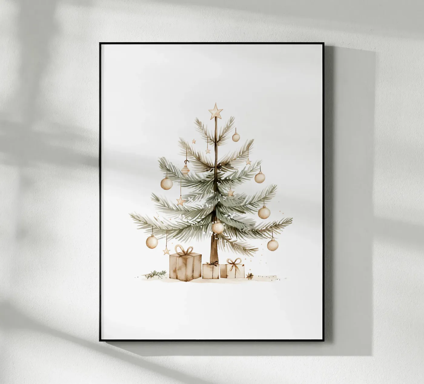 Weihnachtsbaum acryl van artographieHome