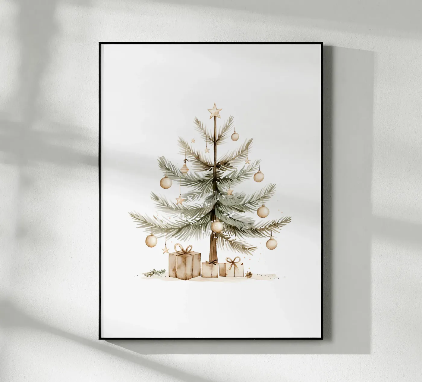 Weihnachtsbaum plexiglass da artographieHome