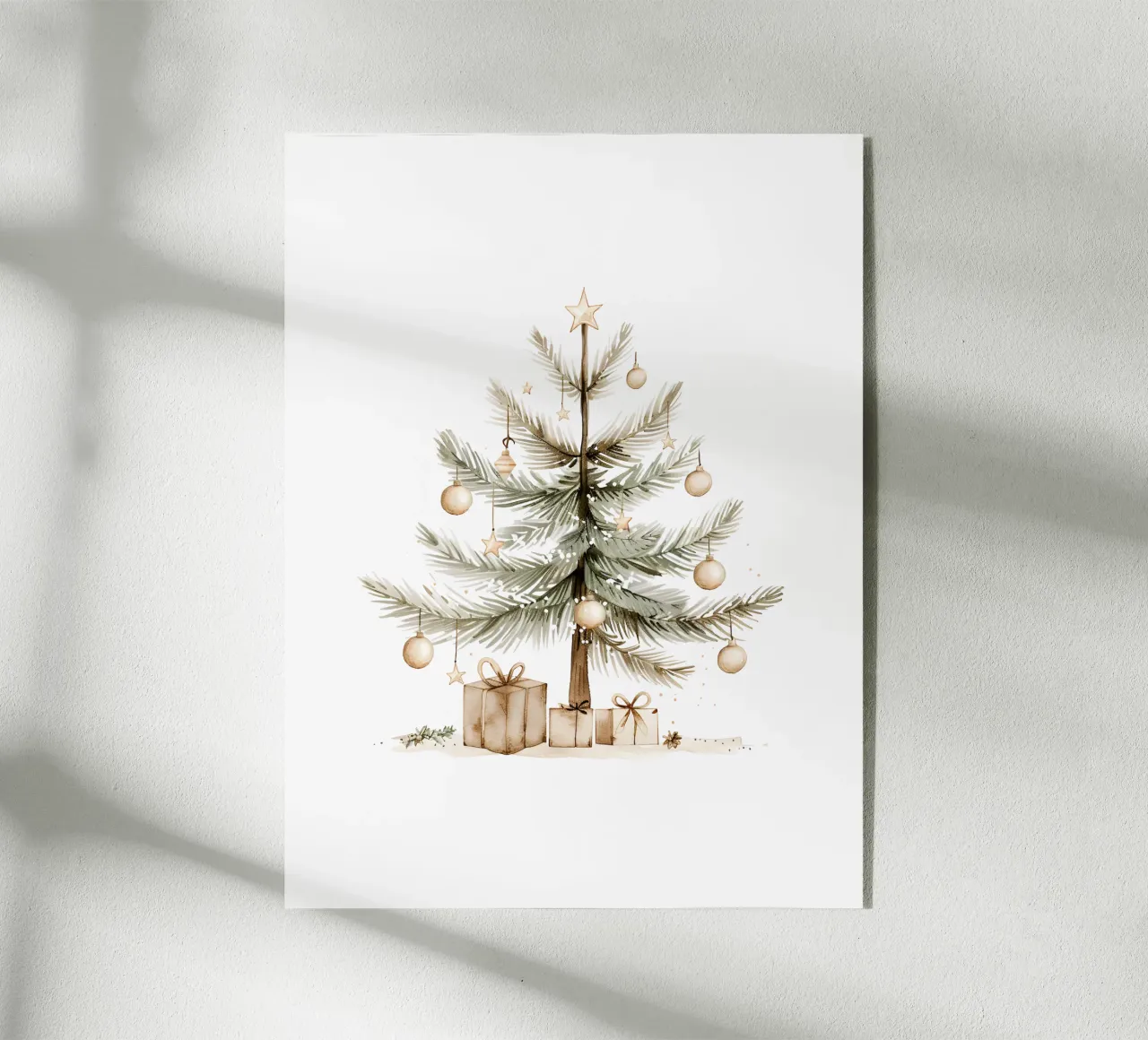 Weihnachtsbaum plexiglass da artographieHome