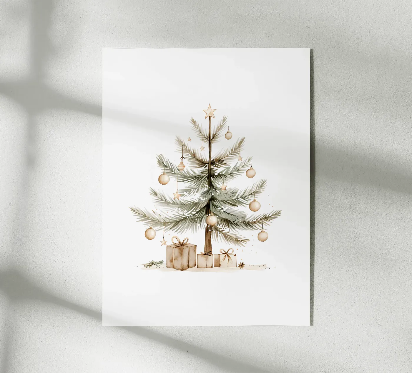 Weihnachtsbaum plexiglass da artographieHome