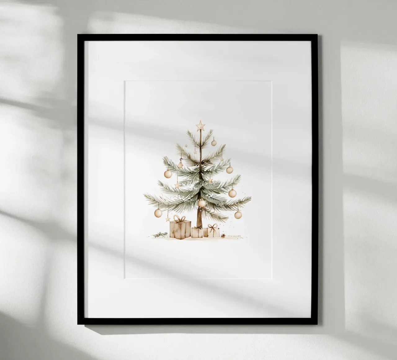 Weihnachtsbaum carta hahnemühle da artographieHome