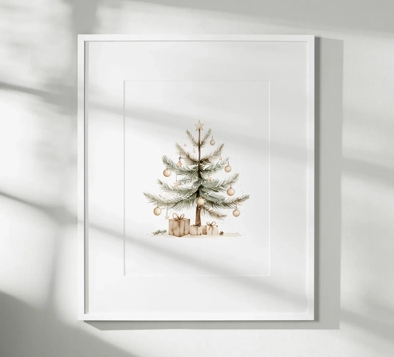 Weihnachtsbaum carta hahnemühle da artographieHome