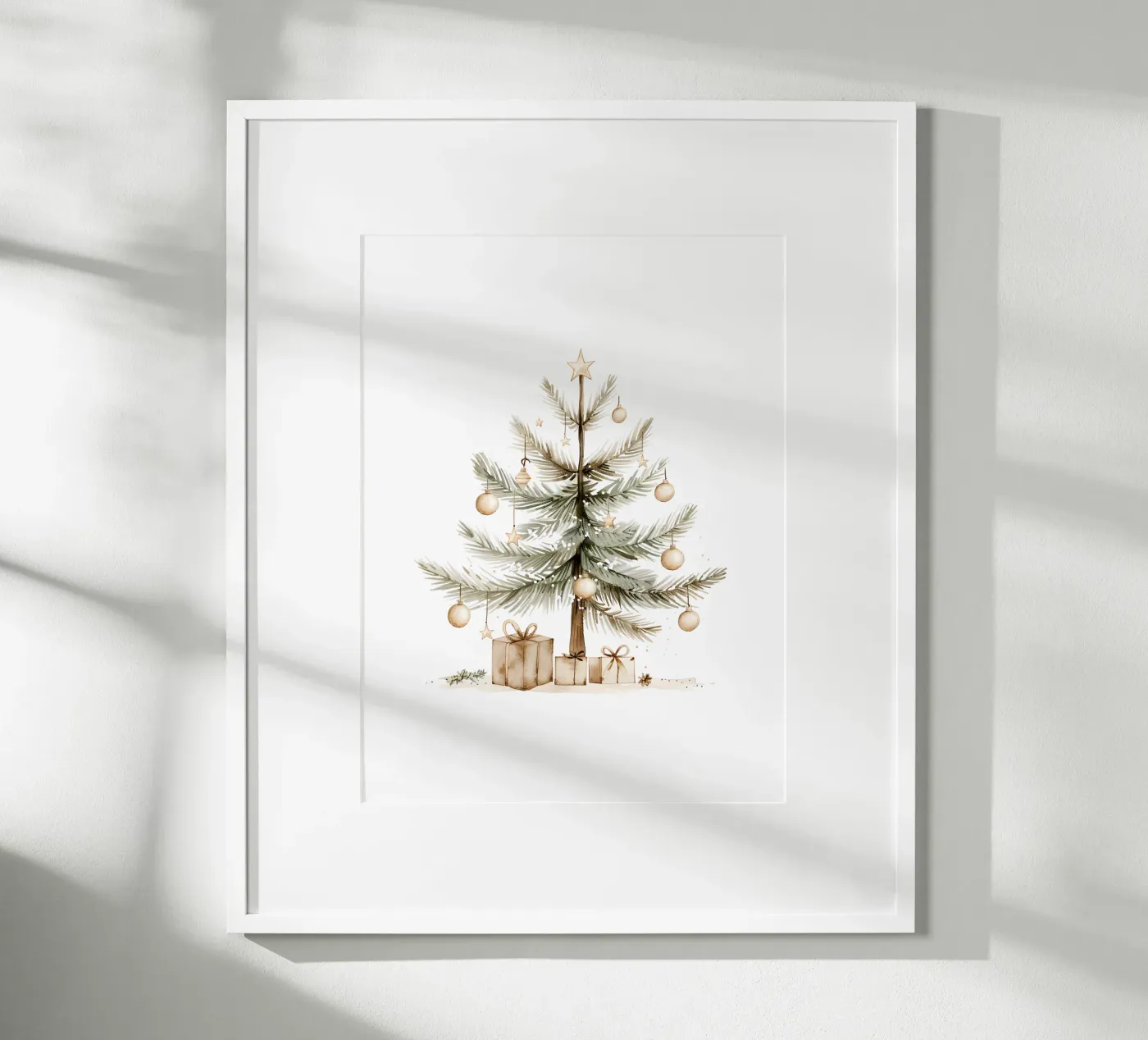 Weihnachtsbaum poster da artographieHome