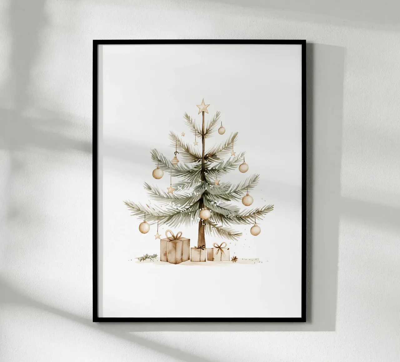 Weihnachtsbaum carta hahnemühle da artographieHome