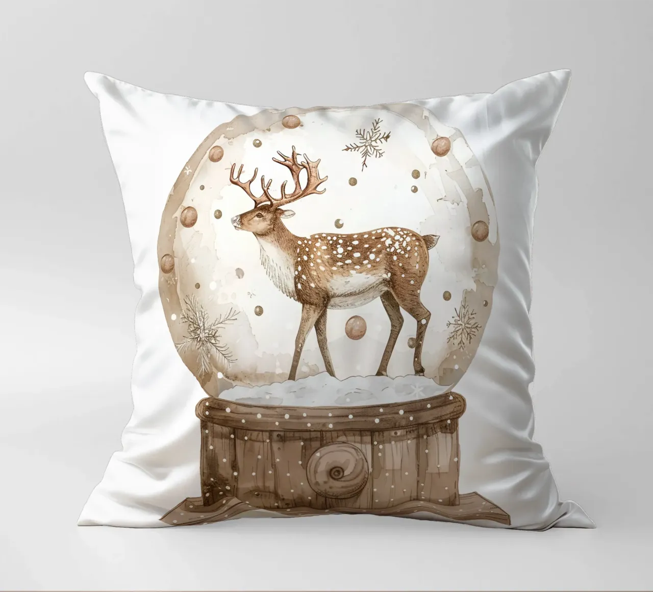 Schneekugel cuscino da artographieHome