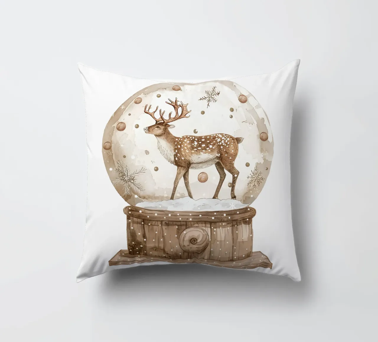 Schneekugel cuscino da artographieHome