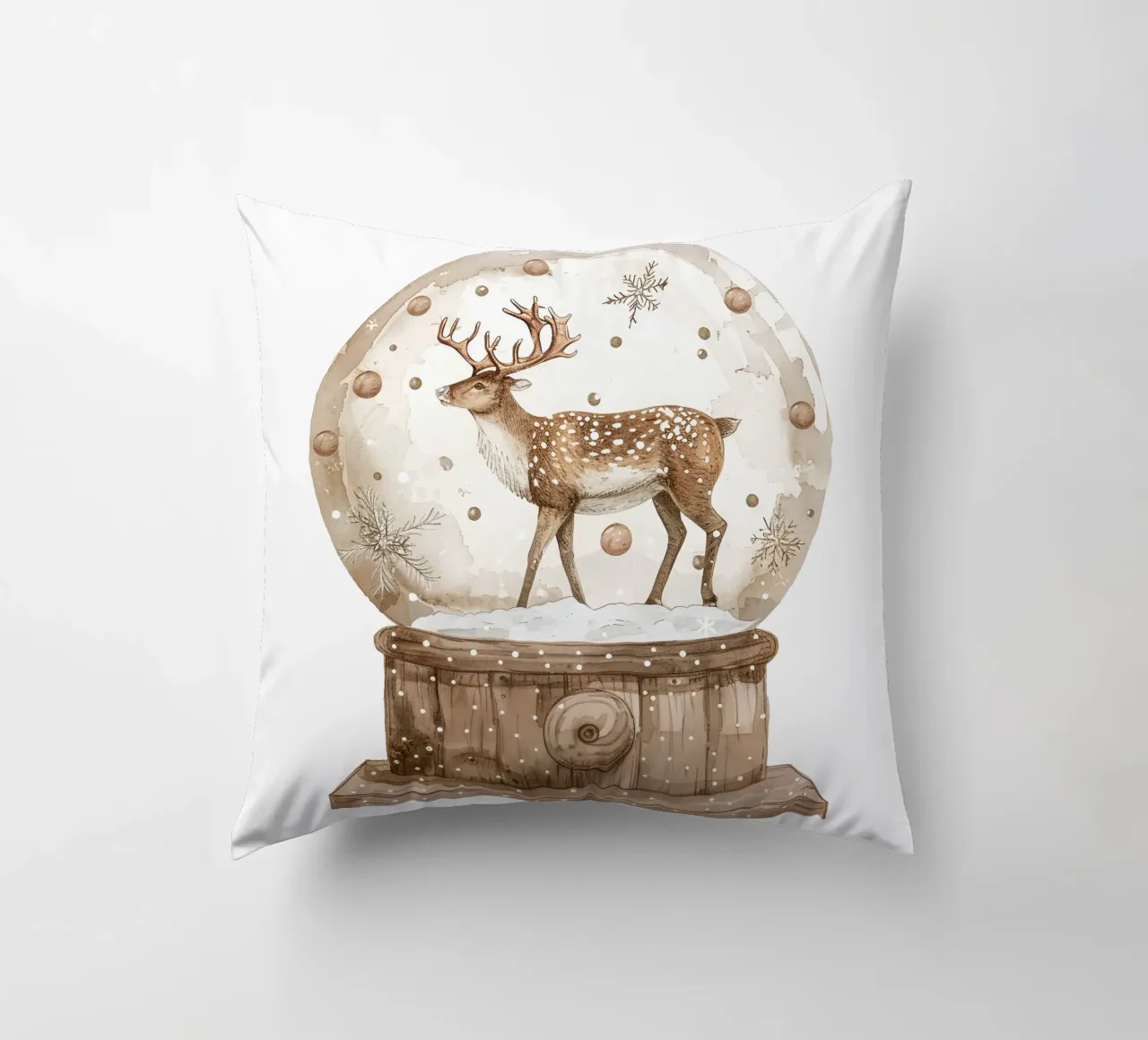 Schneekugel cuscino da artographieHome