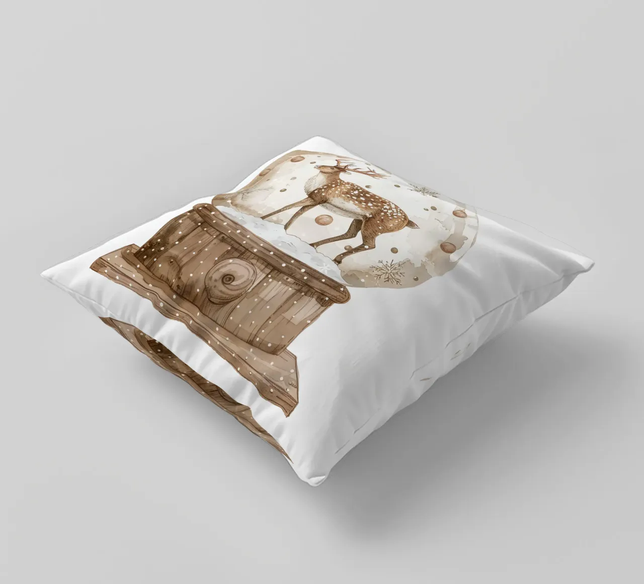 Schneekugel cuscino da artographieHome