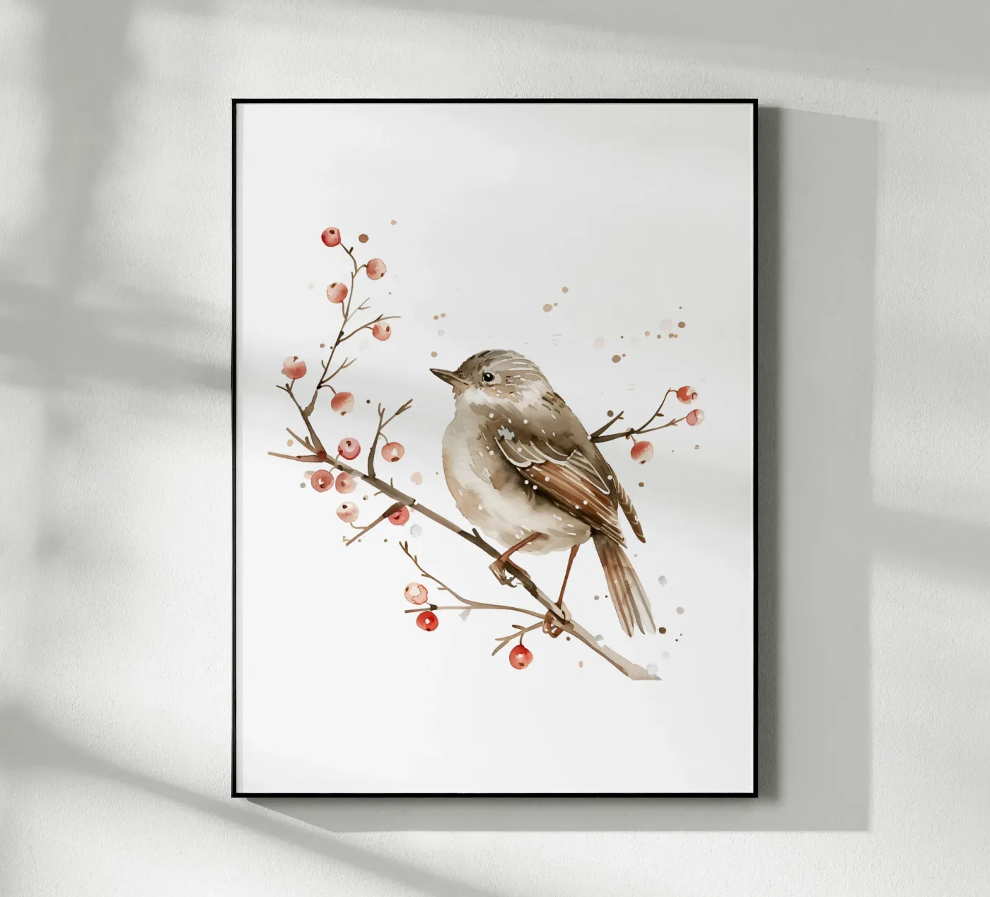 Winter Bird plexiglas de artographieHome