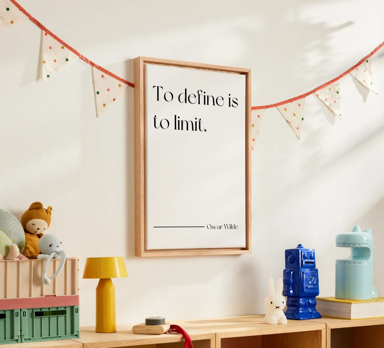 To define is to limit quote canvas with Floater frame by Paigaam Studio