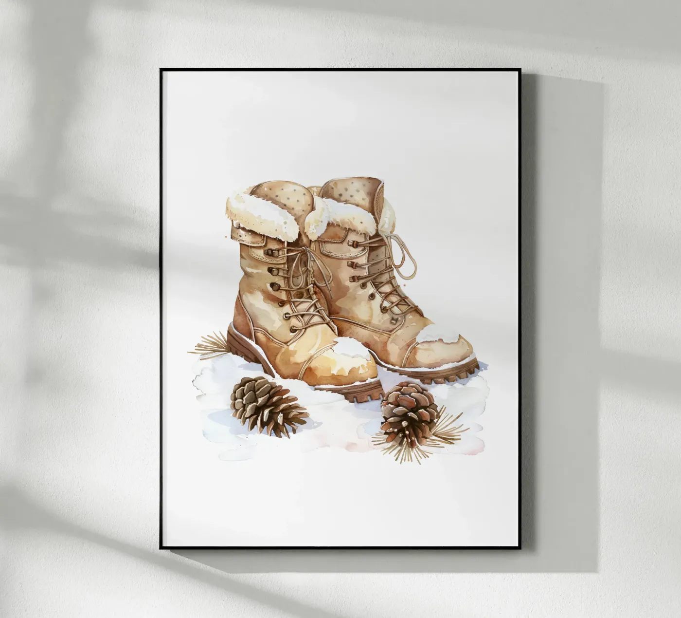 Winter Boots plexiglas de artographieHome