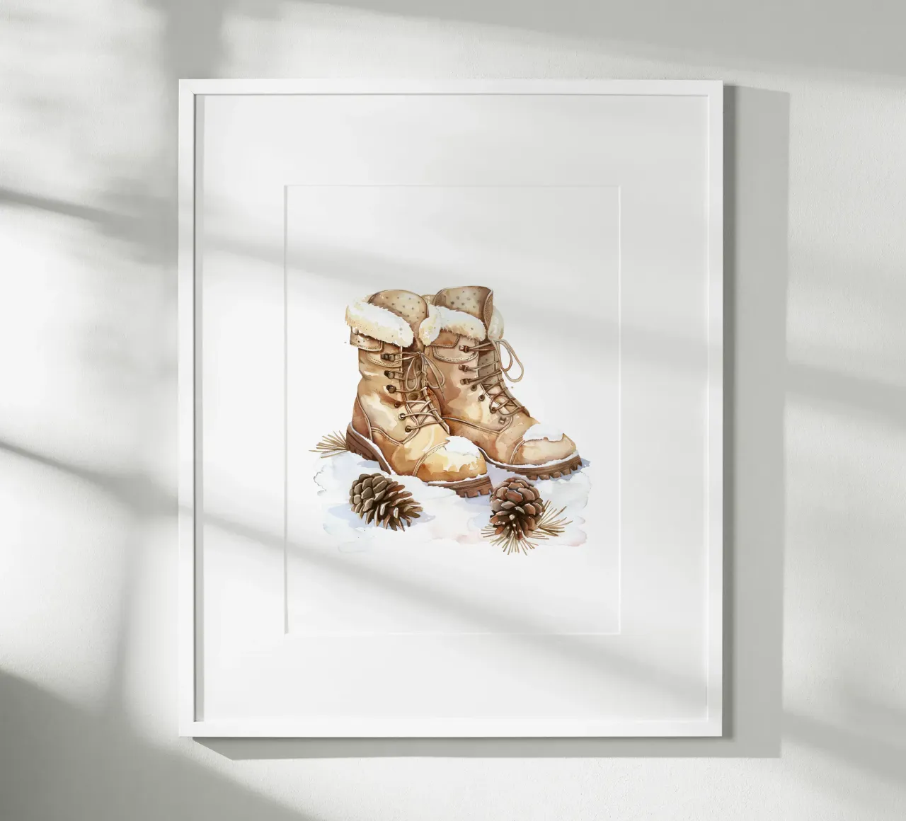 Winter Boots poster da artographieHome