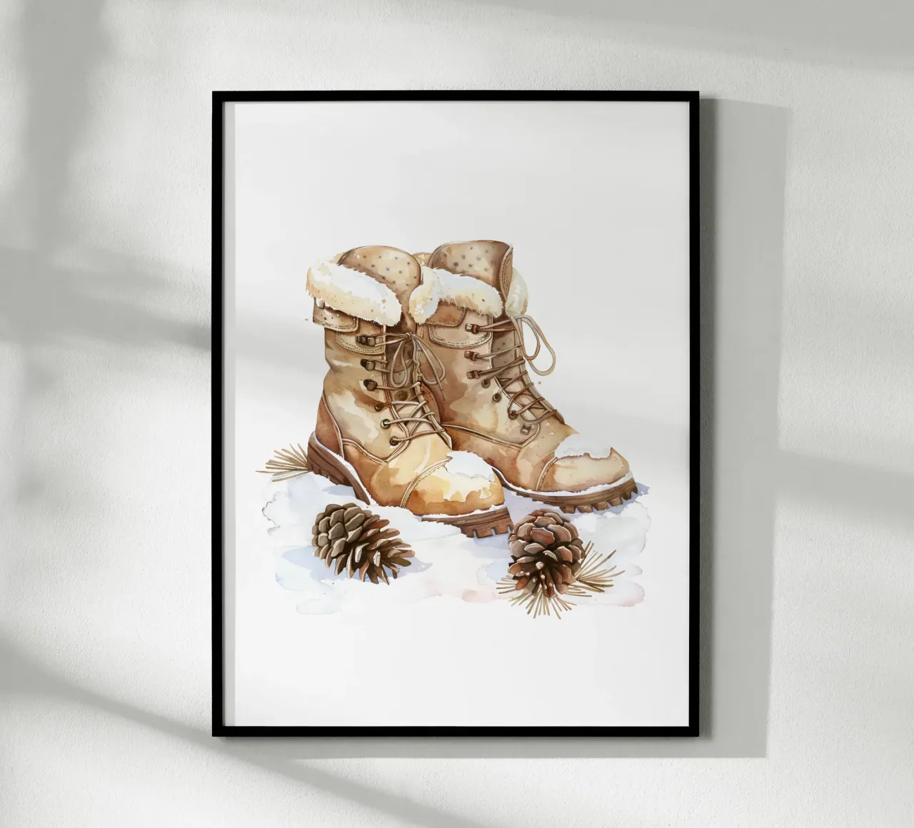 Winter Boots poster da artographieHome